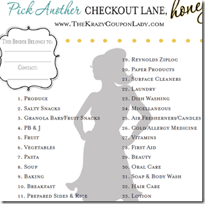 diva for coupons: *UPDATED* Printouts for Your Coupon Binder